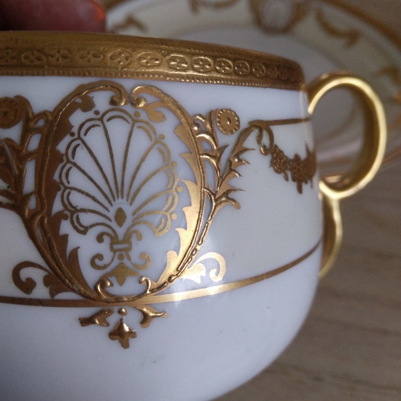 Noritake handpainted gold gilded tea cup - Picture 15 of 15